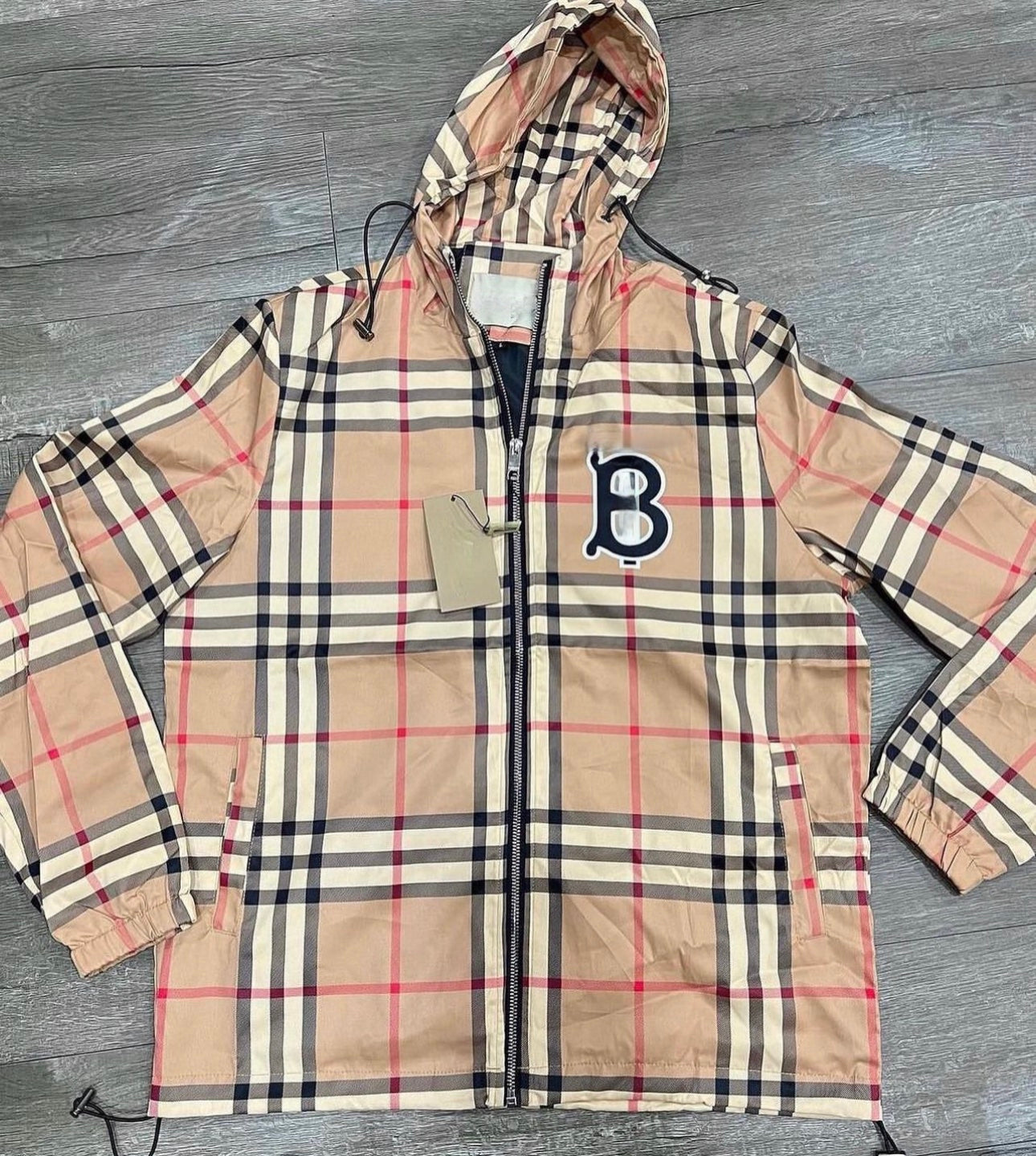 Berry windbreaker