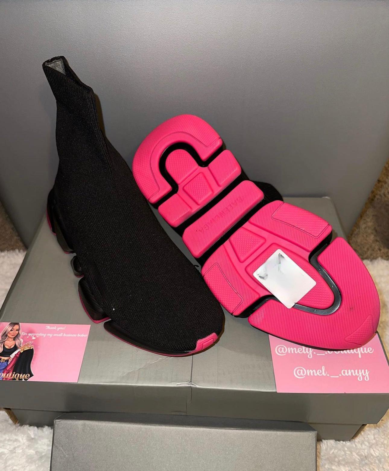 Pink/Black balenci