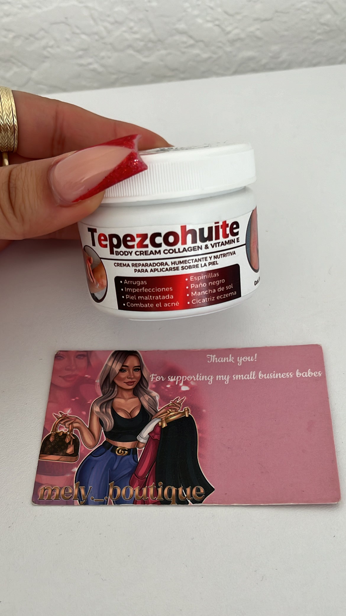 Crema de Tepezcohuite