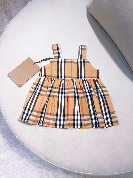 Berry baby dress